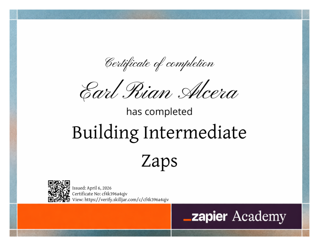 Building Intermediate Zaps