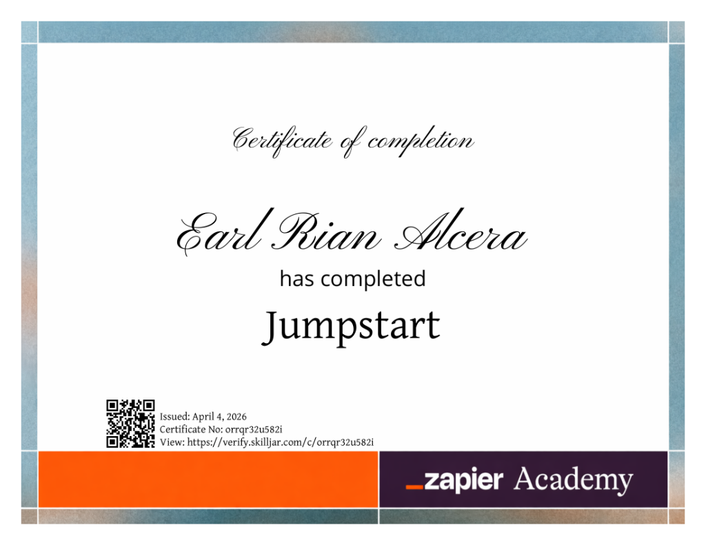 Jumpstart Certification